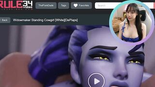 ???? overwatch widowmaker porn at its best. Widowmaker Standing Cowgirl