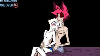 Lucifer y las caricias de Alastor - DESNUDOS