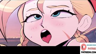 Cammy Public Fuck And Creampie On Big Arena | Hottest Street Fighter Hentai 4k 60fps