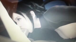 I CUM WITH TIFA SUCKING IN THE CAR