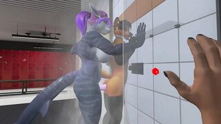 In heat vr game.
