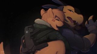 Space Breeder - Furry Yiff Hentai Animation by Zonkpunch