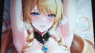 Princess slut for cumshot JIZZ TRIBUTE