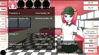 Keeps the redhead at work just for sex. Reina
