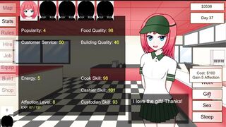 Keeps the redhead at work just for sex. Reina