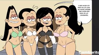 Licoln Fucks His Wife's Stepsisters While She Watches