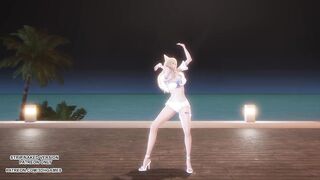 [MMD] CHUNG HA - Sparkling Ahri Sexy Kpop Dance League of Legends Uncensored Hentai 4K