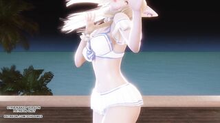 [MMD] CHUNG HA - Sparkling Ahri Sexy Kpop Dance League of Legends Uncensored Hentai 4K