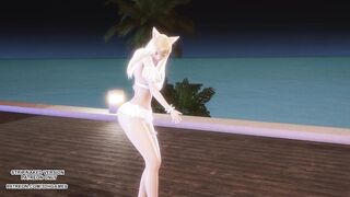 [MMD] CHUNG HA - Sparkling Ahri Sexy Kpop Dance League of Legends Uncensored Hentai 4K