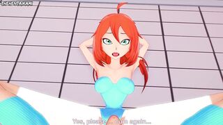 Bloom Gives You a Footjob To Train Her Sexy Body! Winx Club Feet Hentai POV