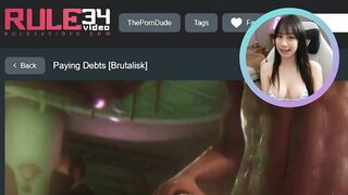 oh no… Tifa Gets in Trouble? Paying Debts HENTAI