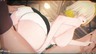 Blonde Girl Gets Cum Inside Pussy On Gangbang!