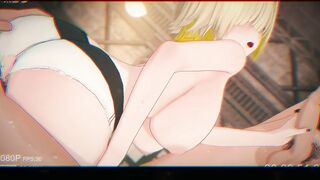 Blonde Girl Gets Cum Inside Pussy On Gangbang!