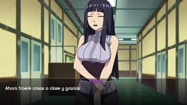 Receiving a blowjob from Hinata at School - KUNOICHI TRAINER - [Scenes + Download]