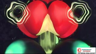 Elastigirl Halloween Futanari Fucking | Cartoon Futa Animation The Incredibles