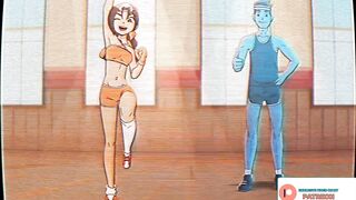 THE BEST FITNESS TV PROGRAM | HENTAI ANIMATION