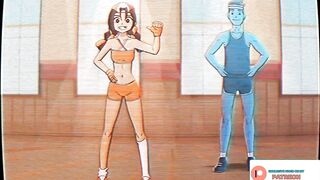 THE BEST FITNESS TV PROGRAM | HENTAI ANIMATION