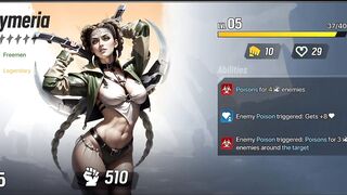 Lust Goddess Character Designs