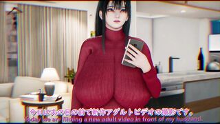 Fat Brunette Girl Humiliating Husband Cuckold Small Dick While He Masturbates!