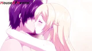 Blondie get fucked in Shower at Work