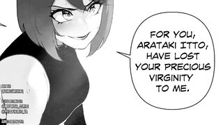 Arataki Itto x Kujou Sara Sex Battle - Hentai Comic Animation ????