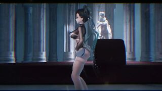Cute Girl Gets Fucked On Kpop Song!