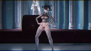 Cute Girl Gets Fucked On Kpop Song!