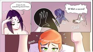 Adult Raven And Adult Gwen Have Lesbian Sex Date