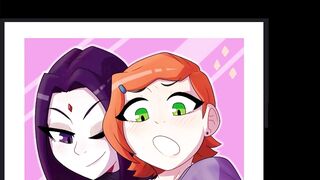 Adult Raven And Adult Gwen Have Lesbian Sex Date
