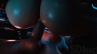 Reina Mishima cock and balls ride (Tekken 8)
