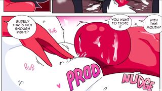 Helluva Boss Loona Has Threesome With Moxxie And Millie