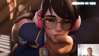 D.va Overwatch Enjoy Anal creampie Overwatch Hentai 4k 60FpS