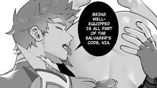 Nia x Rex, Best Ship In Xenoblade~????❤️ [Xenoblade Chronicles Hentai Comic Animation]