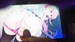 Cum tribute|random anime character covered in cum