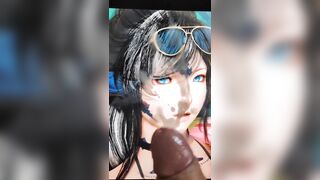Final Fantasy XIV Cumtribute Au Ra want facial SoP ardecia_ffxiv