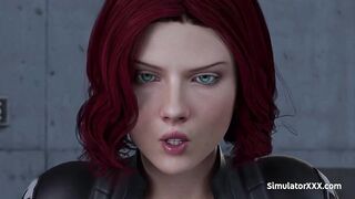 Black 3D Character Operation - Simulator Game 3D