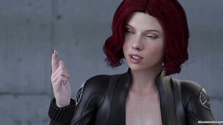 Black 3D Character Operation - Simulator Game 3D