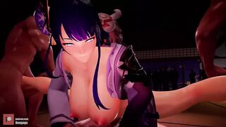 _genshin+impact+mmd+inazuma+go+bengugu