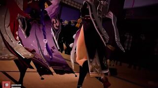 _genshin+impact+mmd+inazuma+go+bengugu