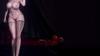 _r18+mmd+forgetskyrim+genshin+impact+kamisato+ayaka