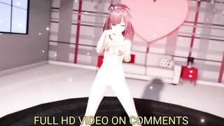 Suzuhara Lulu bouncing Big Boobs All Naked