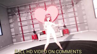 Suzuhara Lulu bouncing Big Boobs All Naked