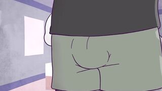 Claire and Edgar cumshot animation