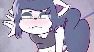 Claire and Edgar cumshot animation