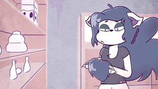 Claire and Edgar cumshot animation