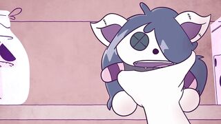 Claire and Edgar cumshot animation