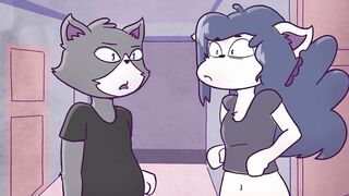 Claire and Edgar cumshot animation