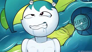 Robot Girl Upgrades Her Pussy To Have Sex - Teenage Robot Hentai