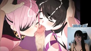 I learned a lot watching this Double Blowjob - Evil Urami HENTAI