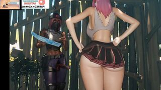 FORTNITE RUBY BUILDS A BOX BUT FUTANARI PUSHES IT FAST | FORTNITE FUTA ANIMATION 4K 60FPS????????